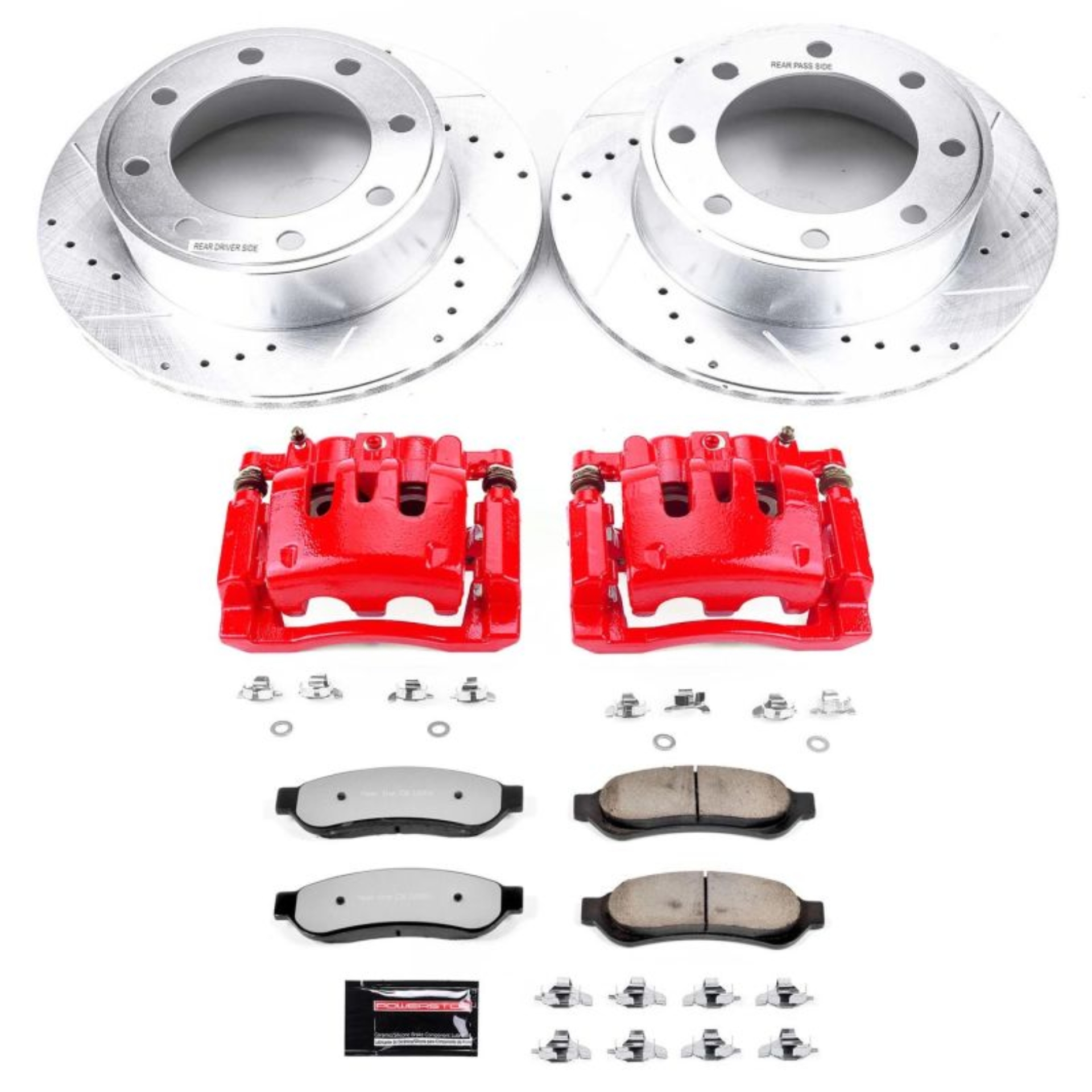 Picture of Power Stop 07-10 Ford F-350 Super Duty Rear Z36 Truck&Tow Kit w/Cals