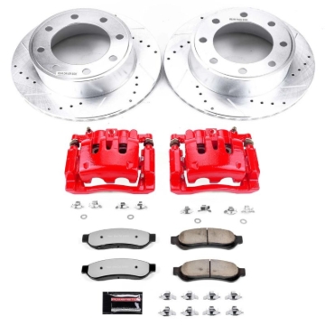 Picture of Power Stop 07-10 Ford F-350 Super Duty Rear Z36 Truck&Tow Kit w/Cals