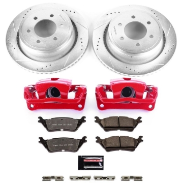 Picture of Power Stop 12-18 Ford F-150 Rear Z36 Truck&Tow Kit w/Cals