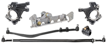 Picture of RockJock JL/JT Currectlync High Steer kit for Ram Assist. w/ Knuckles Drag link, Tie Rod, Hardware