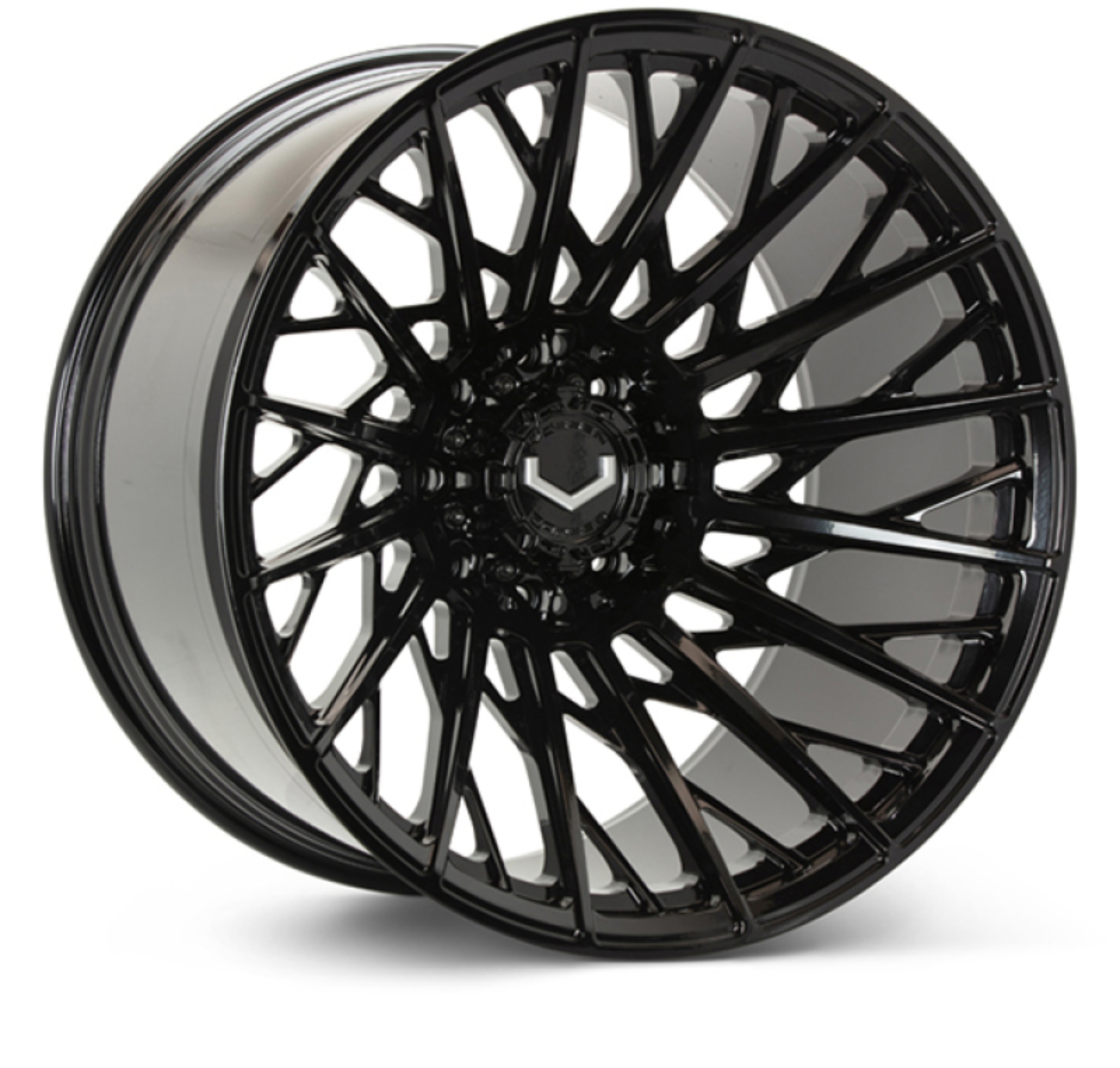 Picture of Vossen VFX-02T 20x10 - 8x170 - ET18 - Super Deep - 125.1 - Gloss Black Wheel