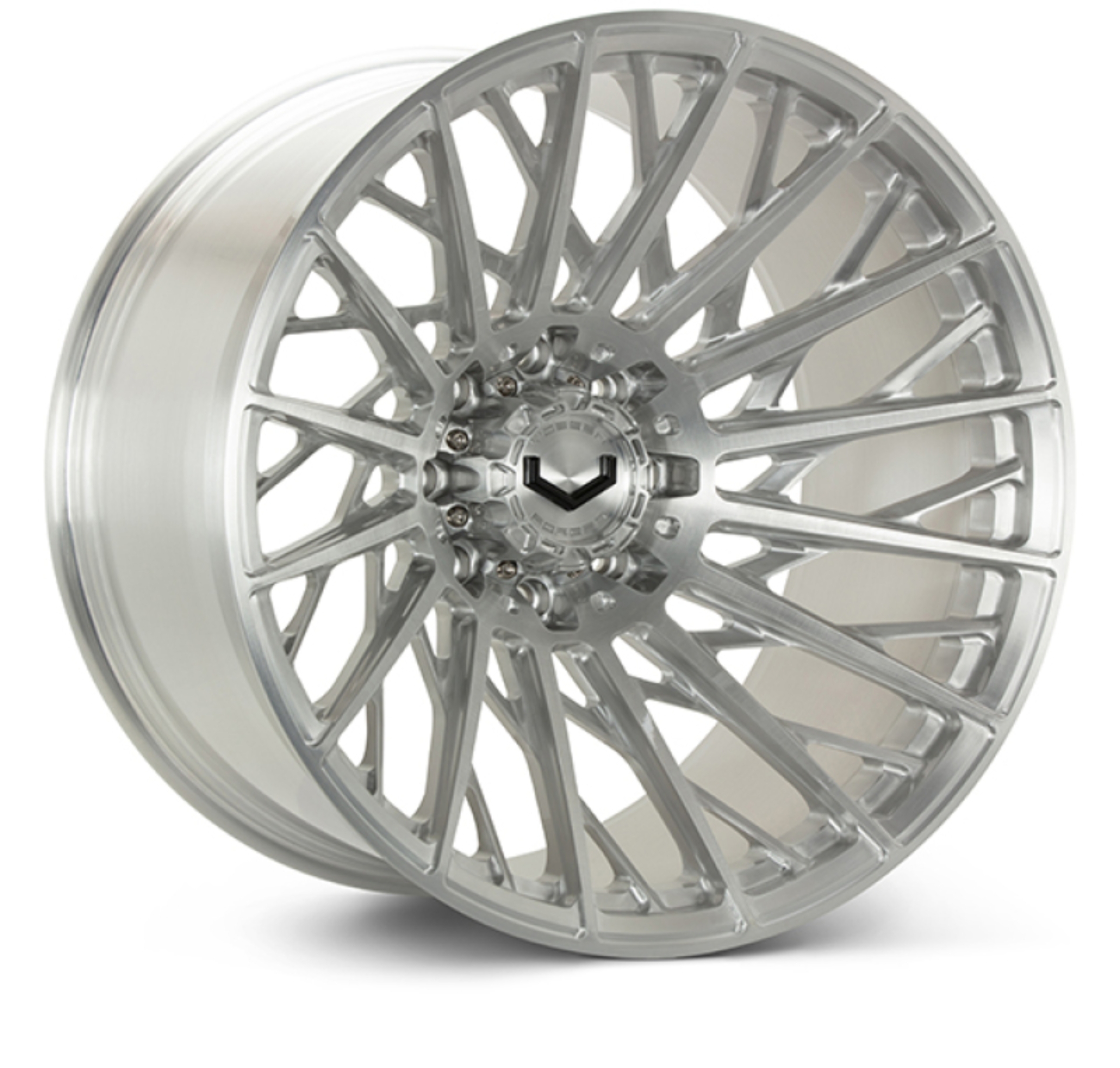 Picture of Vossen VFX-02T 24x10 - 8x170 - ET+15 - Deep - 125.1 - Brushed Gloss Clear Wheel