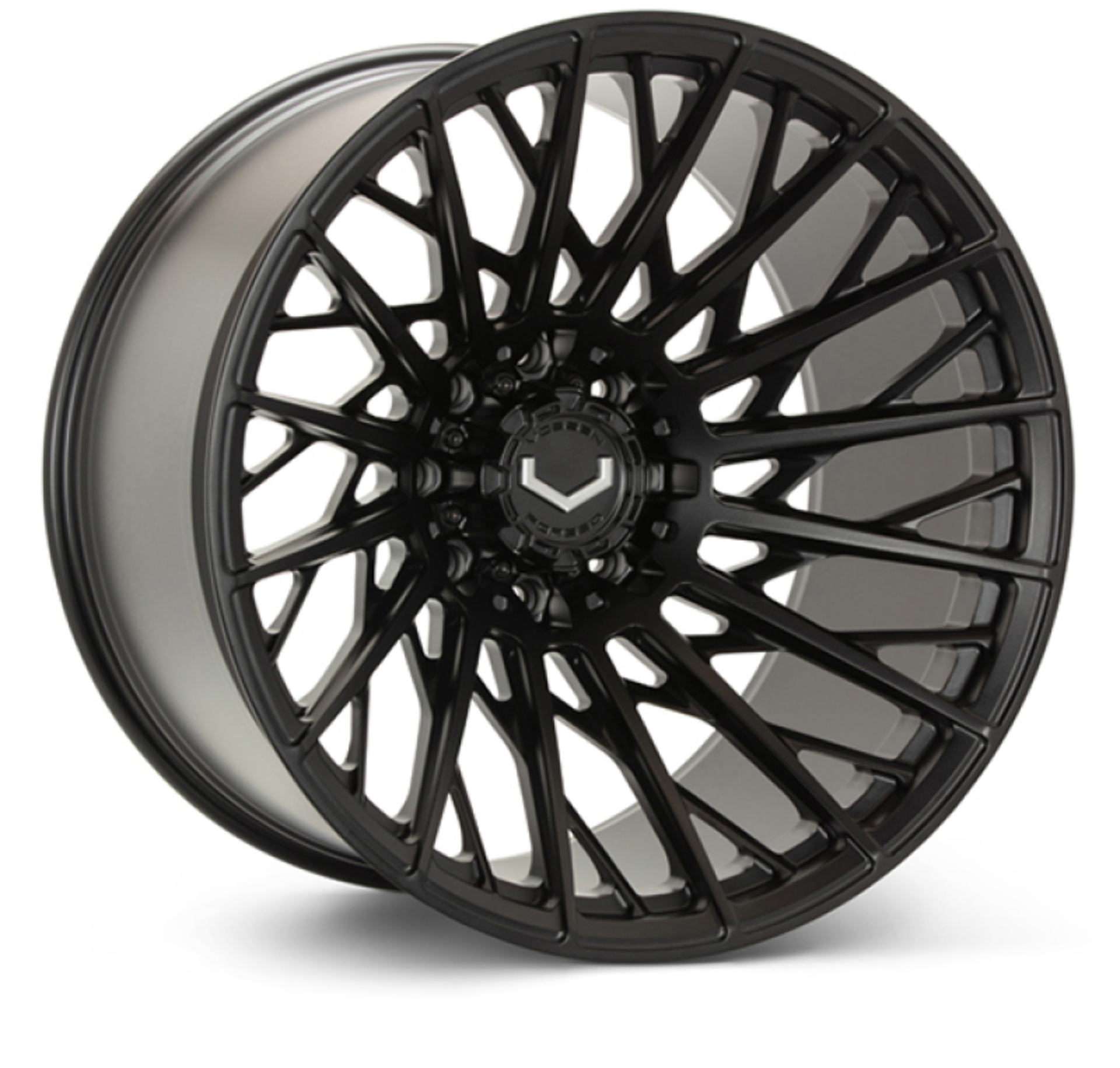Picture of Vossen VFX-02T 20x10 - 8x180 - ET18 - Super Deep - 124.3 - Satin Black Wheel