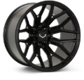 Picture of Vossen VFX-03 24x10 - 8x165.1 - ET+15 - Deep - 125.1 - Satin Black Wheel
