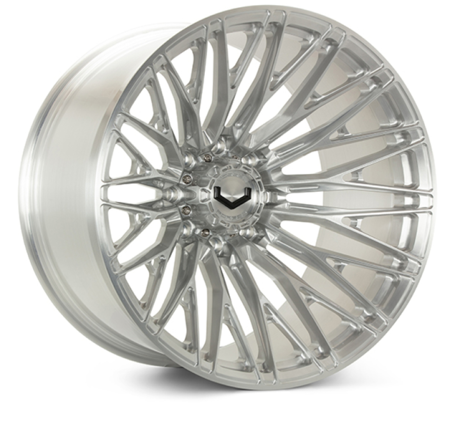 Picture of Vossen VFX-04 24x14 - 8x170 - ET75 - Mega Deep - 125.1 - Brushed Gloss Clear Wheel