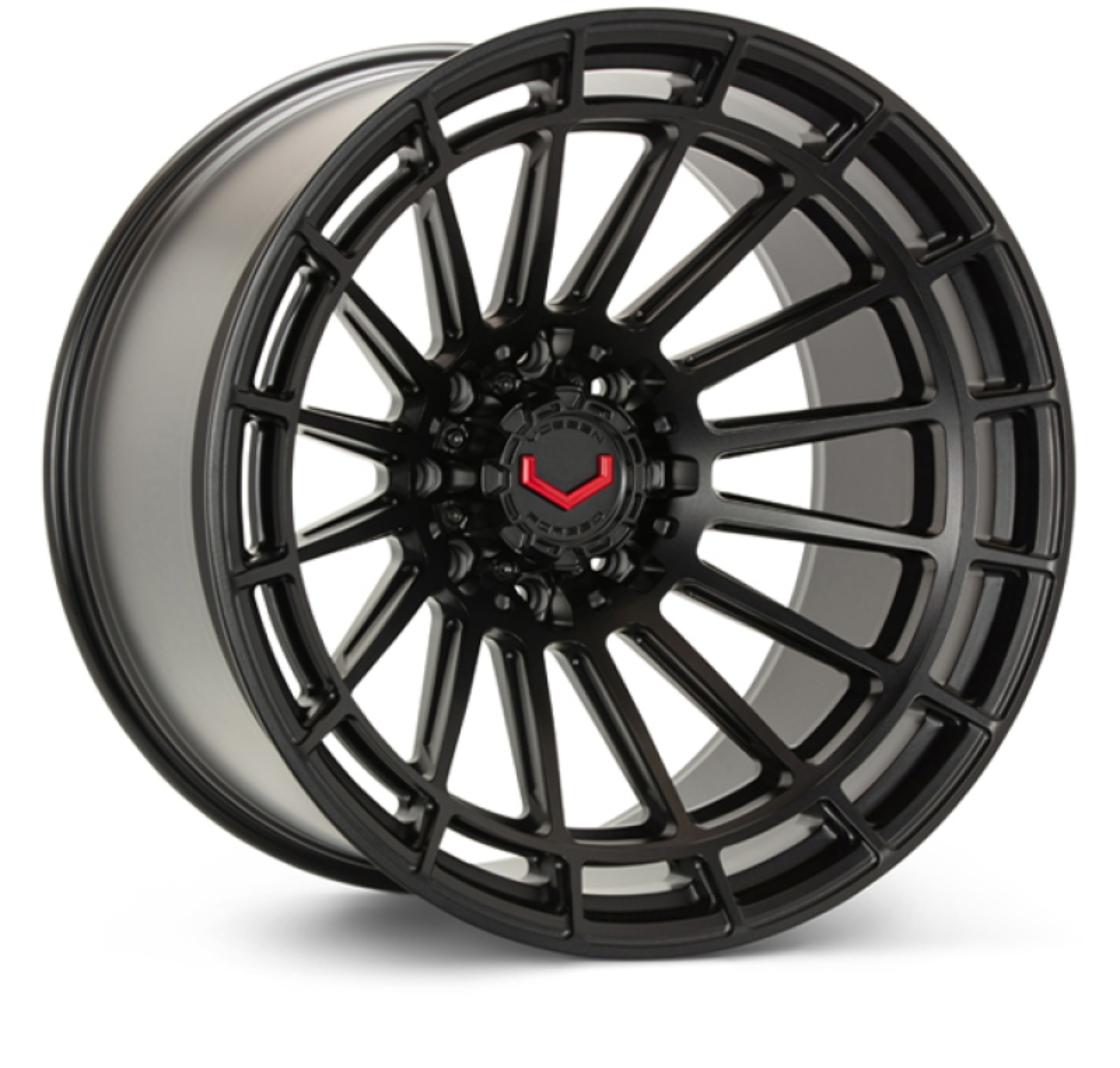 Picture of Vossen LCX-01 24x14 - 8x170 - ET75 - Mega Deep - 125.1 - Satin Black Wheel