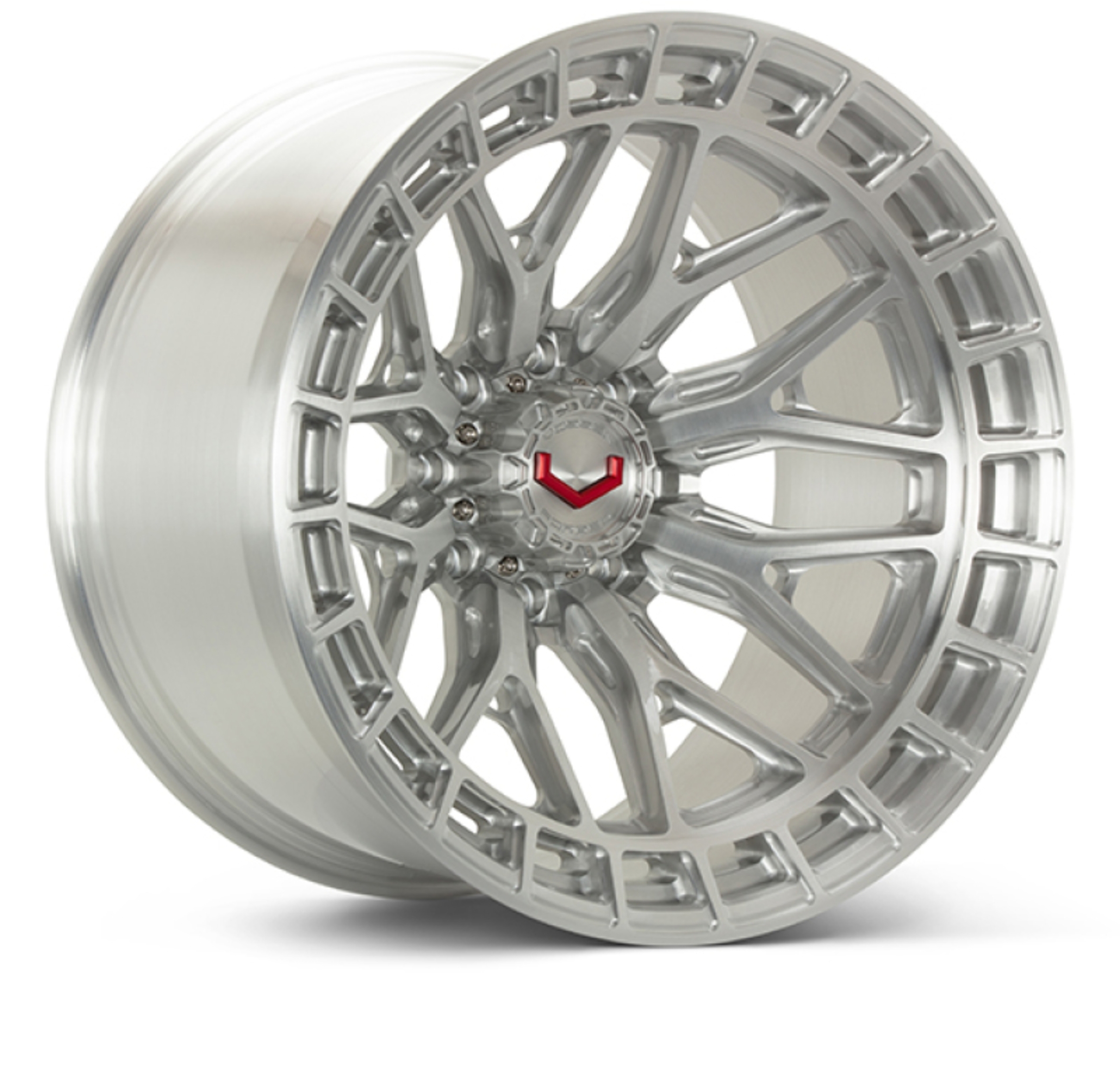 Picture of Vossen LCX-02 22x10 - 8x170 - ET18 - Super Deep - 125.1 - Brushed Gloss Clear Wheel