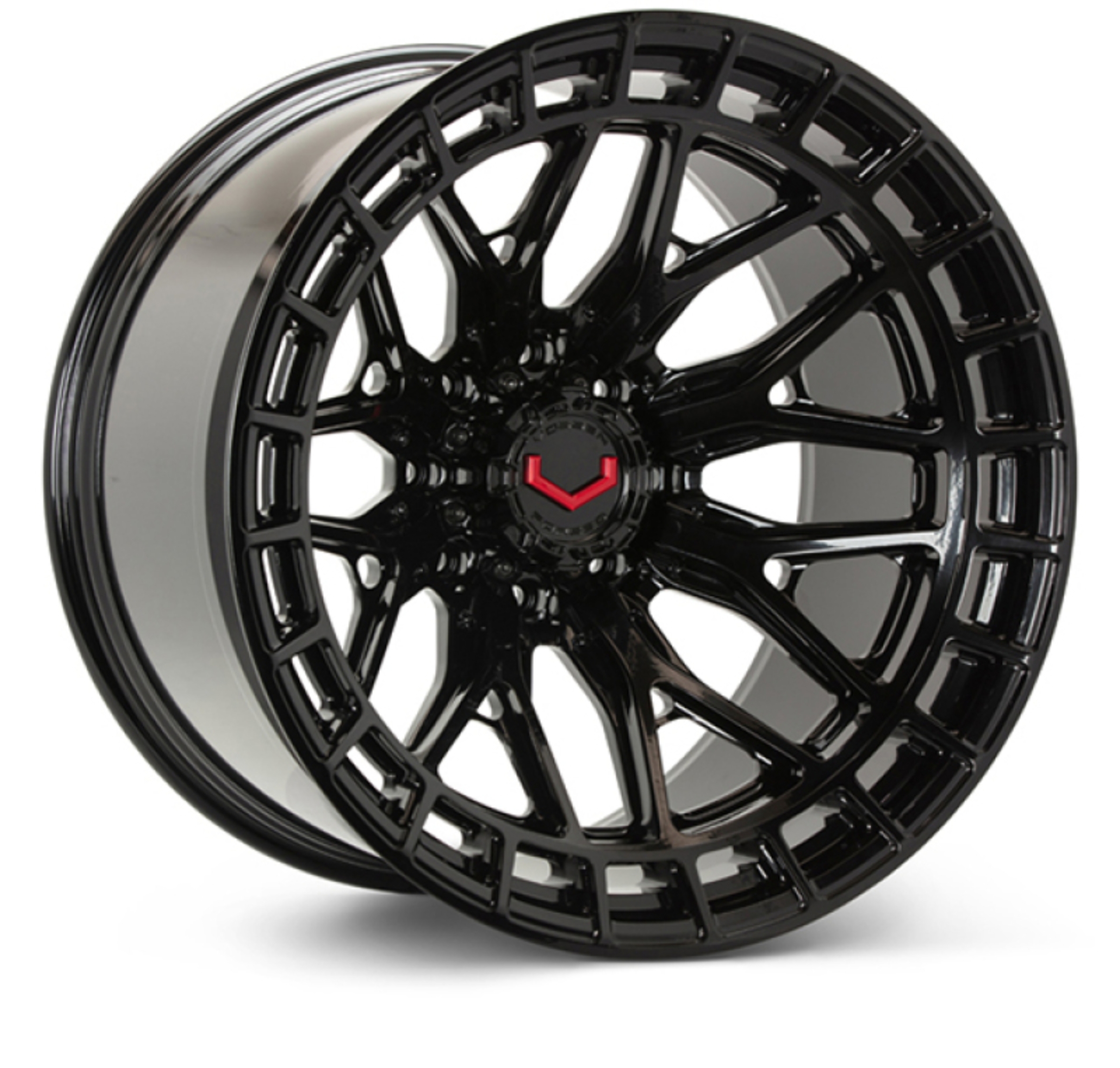 Picture of Vossen LCX-02 24x10 - 8x180 - ET+15 - Deep - 124.3 - Gloss Black Wheel