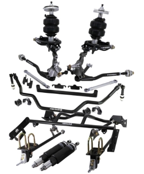 Picture of Ridetech 64-66 Ford Mustang Complete Air Suspension System w/ Pin Spindles