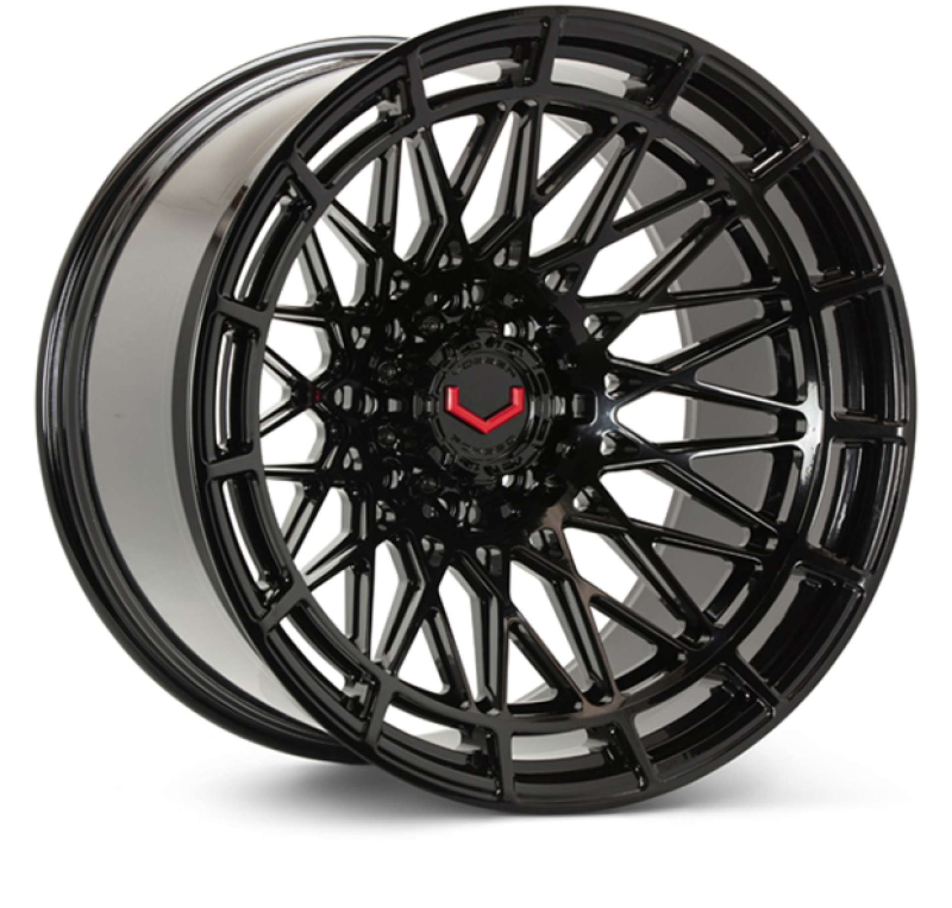 Picture of Vossen LCX-03 24x10 - 8x180 - ET+15 - Deep - 124.3 - Gloss Black Wheel