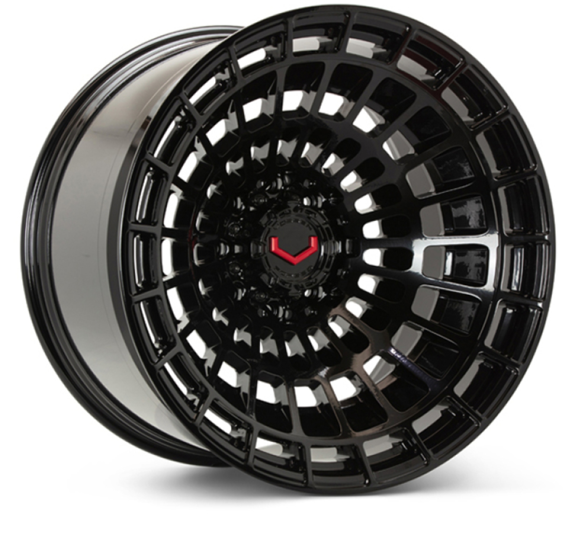 Picture of Vossen LCX-04 20x10 - 8x170 - ET18 - Super Deep - 125.1 - Gloss Black Wheel