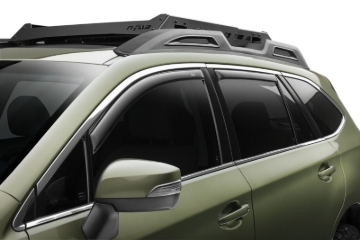 Picture of AVS 19-24 Subaru Ascent Ventvisor Front & Rear Window Deflectors 4pc - Smoke