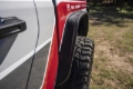 Picture of Bushwacker 20-24 Jeep Gladiator Flat Style Flares Rear 2pc - Black