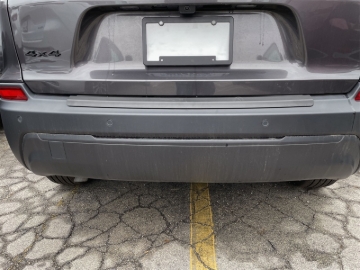Picture of WeatherTech 19-23 Jeep Cherokee KL BumperTopper - Black