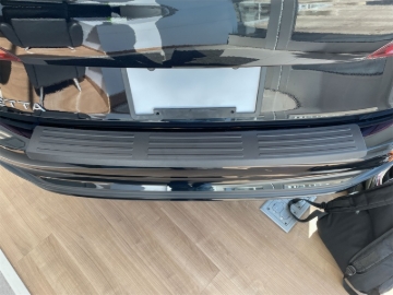 Picture of WeatherTech 22-24 Volkswagen Jetta BumperTopper - Black