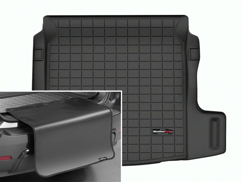 Picture of WeatherTech 2023 BMW M2 (G87) Cargo Liner w/ Bumper Protector - Black