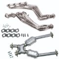 Picture of 96-04 MUSTANG GT 1-5/8 LONG TUBE HEADERS PLUS MID PIPE (TITANIUM CERAMIC)