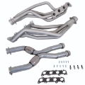 Picture of BBK 86-04 Ford Mustang Coyote Swap 1-3/4in Long Tube Headers w/High Flow Catted X-Pipe (Ti Ceramic)