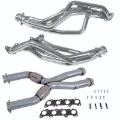 Picture of 86-04 MUSTANG COYOTE SWAP 1-3/4" LONG TUBE HEADERS PLUS MID PIPE (SILVER)
