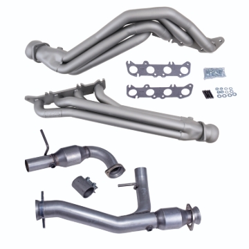 Picture of 11-14 FORD F150 5.0 1-3/4 LONG TUBE HEADERS PLUS Y PIPE (TITANIUM CERAMIC)