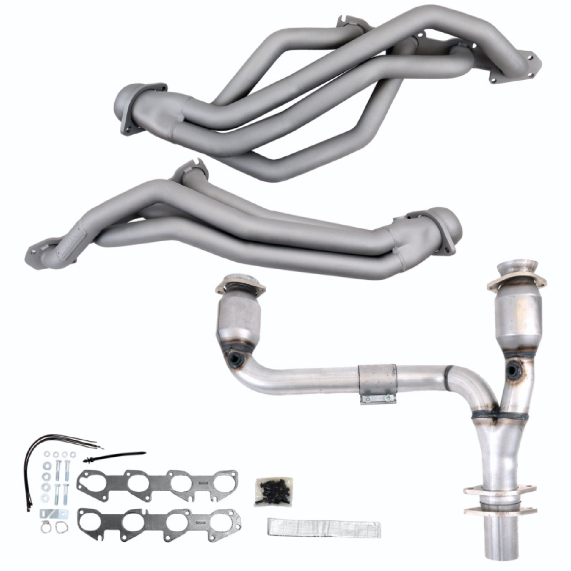 Picture of 09-26 RAM 1500 HEMI 5.7 1-3/4 LONG TUBE HEADERS PLUS Y PIPE (TITANIUM CERAMIC)