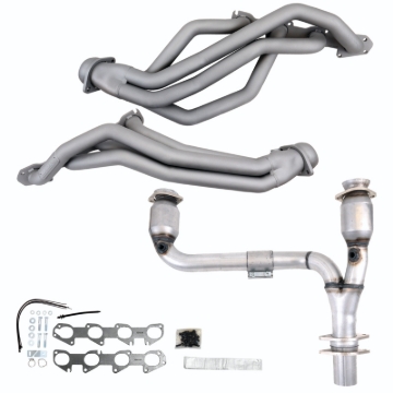 Picture of 09-26 RAM 1500 HEMI 5.7 1-3/4 LONG TUBE HEADERS PLUS Y PIPE (TITANIUM CERAMIC)