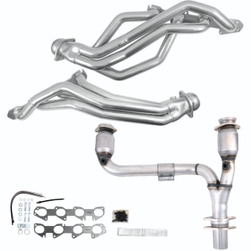 Picture of 09-26 RAM 1500 HEMI 5.7 1-3/4 LONG TUBE HEADERS PLUS Y PIPE (SILVER CERAMIC)