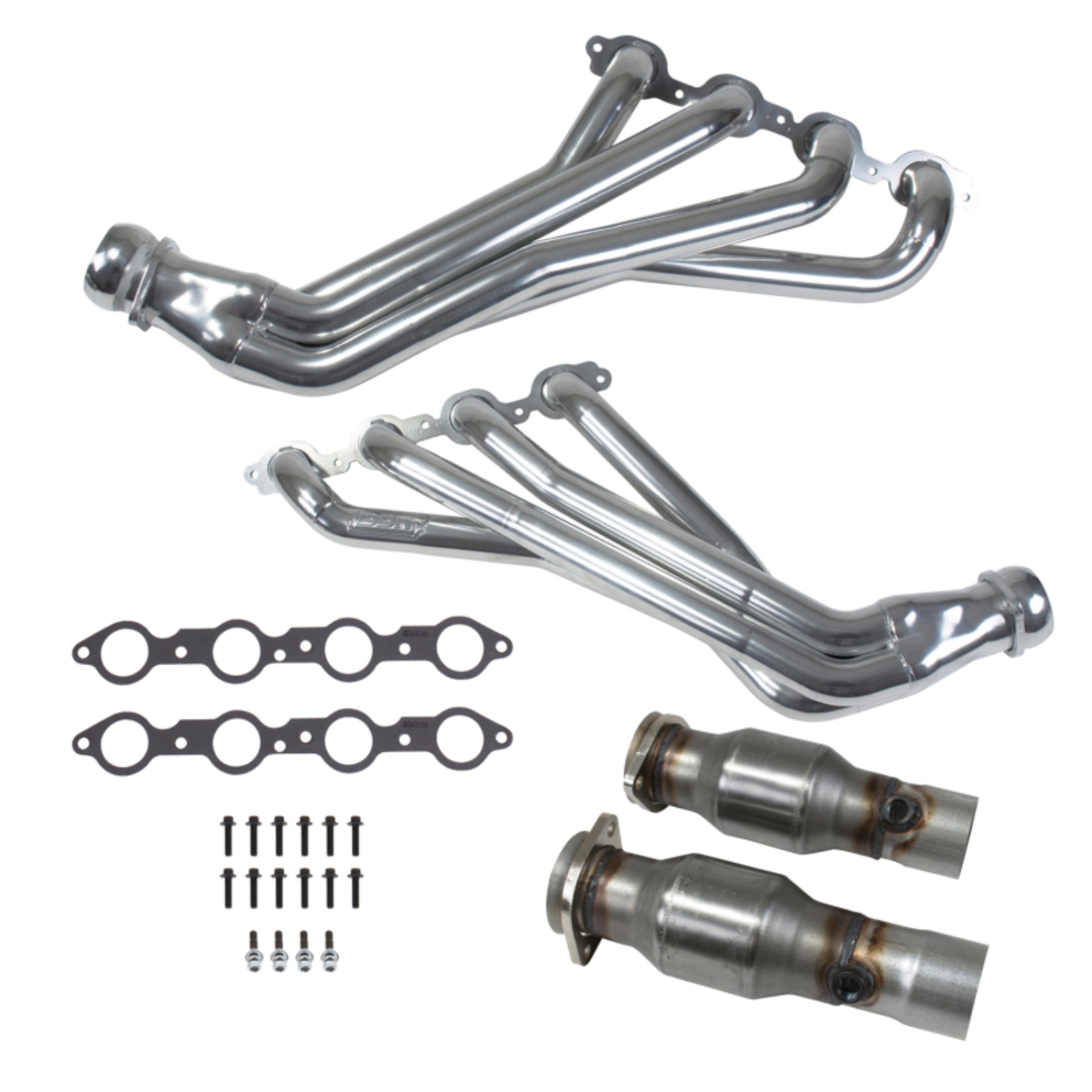 Picture of 16-24 CAMARO LT1 1-7/8 LONG TUBE HEADERS PLUS MID PIPES (SILVER CERAMIC)