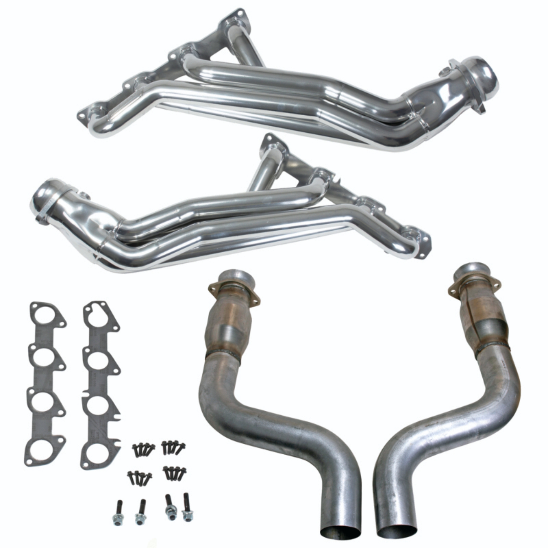Picture of 09-24 CHALL CHAR 5.7 HEMI 1-3/4 LONG TUBE HEADERS PLUS MID PIPE (SILVER CERAMIC)