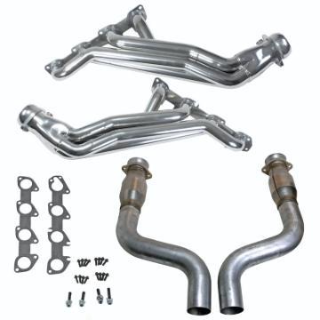 Picture of 09-24 CHALL CHAR 5.7 HEMI 1-3/4 LONG TUBE HEADERS PLUS MID PIPE (SILVER CERAMIC)