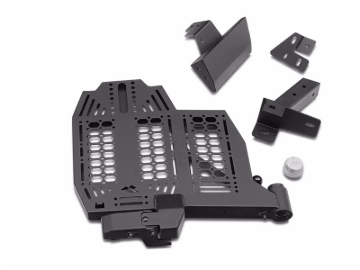 Picture of Rugged Ridge 20-24 Jeep Gladiator Wingmate Swingout Panel (Passenger Side) - Tex. Blk