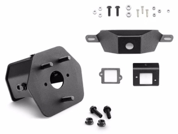 Picture of Rugged Ridge 20-24 Jeep Gladiator Wingmate Tire Mount & Camera Relocation Kit - Tex. Blk