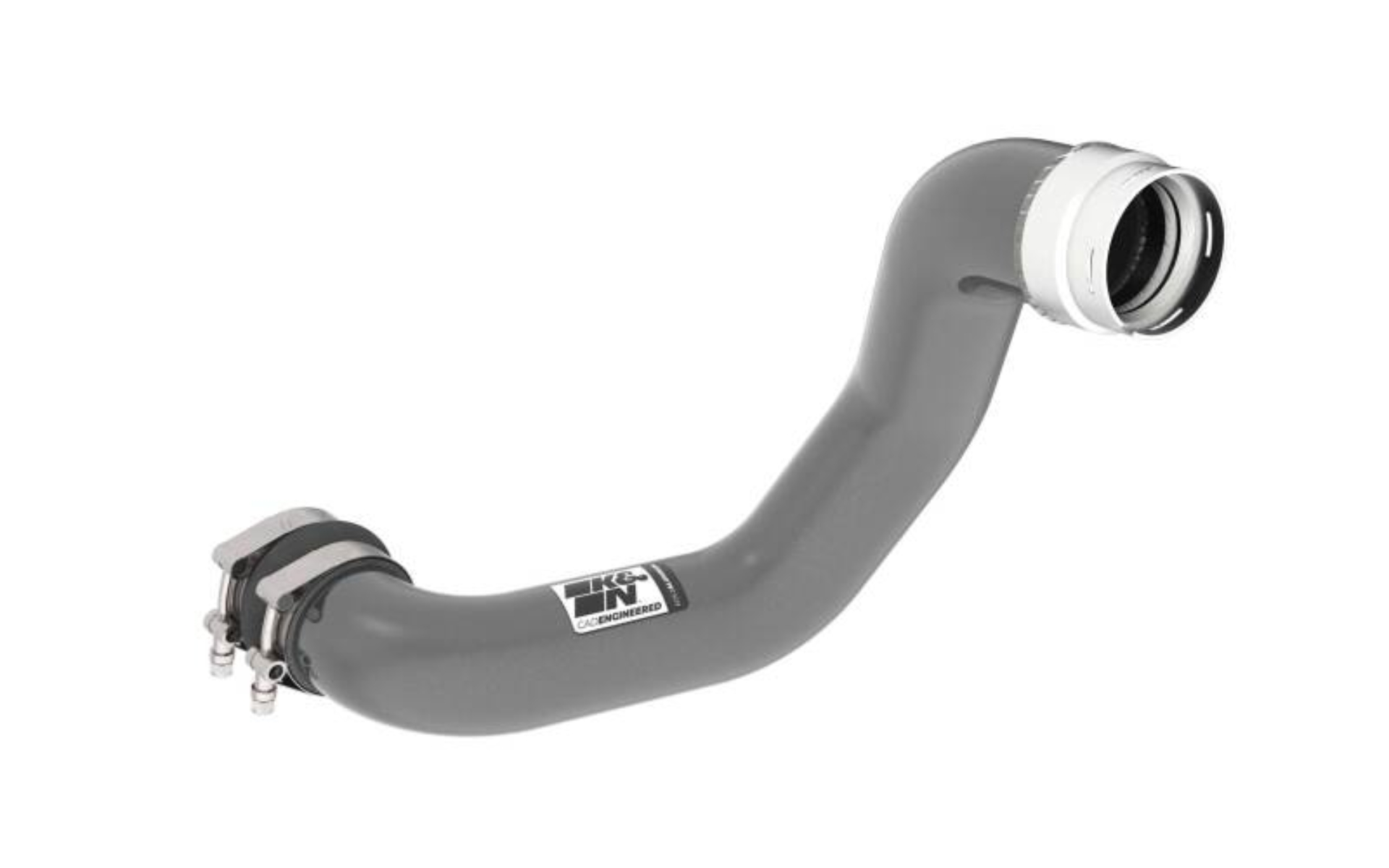 Picture of K&N 23-24 GM Colorado/Canyon 2.7L L4 Charge Pipe - Aluminum Tube - Gunmetal Gray
