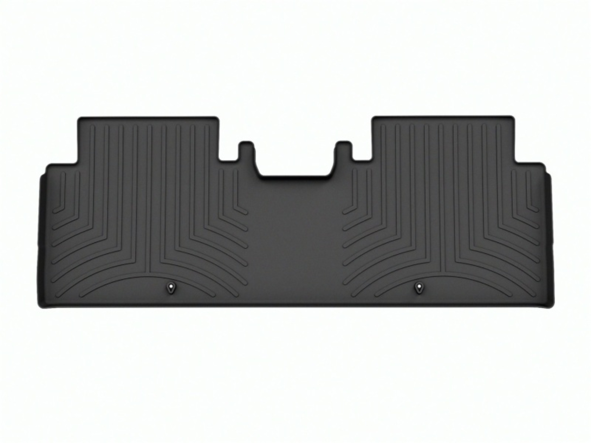 Picture of WeatherTech 23-24 Genesis GV60 Rear FloorLiner - Black