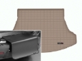 Picture of WeatherTech 23-24 Lexus RZ Cargo Liner w/Bumper Protector Tan