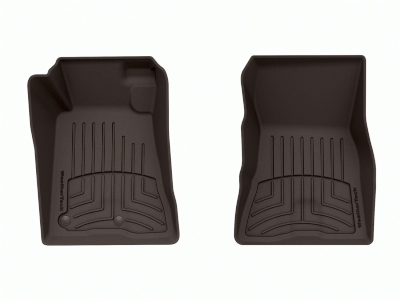 Picture of WeatherTech 15-24 Ford Mustang (Incl. 15-20 Shelby GT350R) Front FloorLiner HP - Cocoa