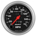 Picture of AutoMeter Sport-Comp Speedometer Gauge 3-3/8in. - 0-160MPH - Mechanical - In-Dash