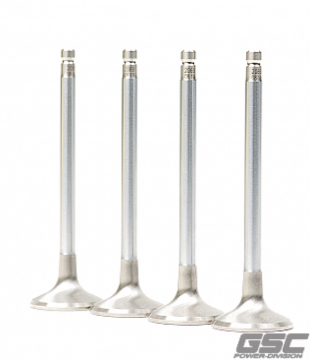 Picture of GSC P-D Toyota 2JZ 30.0mm Head (+1mm) 6.6mm Stem Chrome Alloy Polished Exhaust Valve - Single
