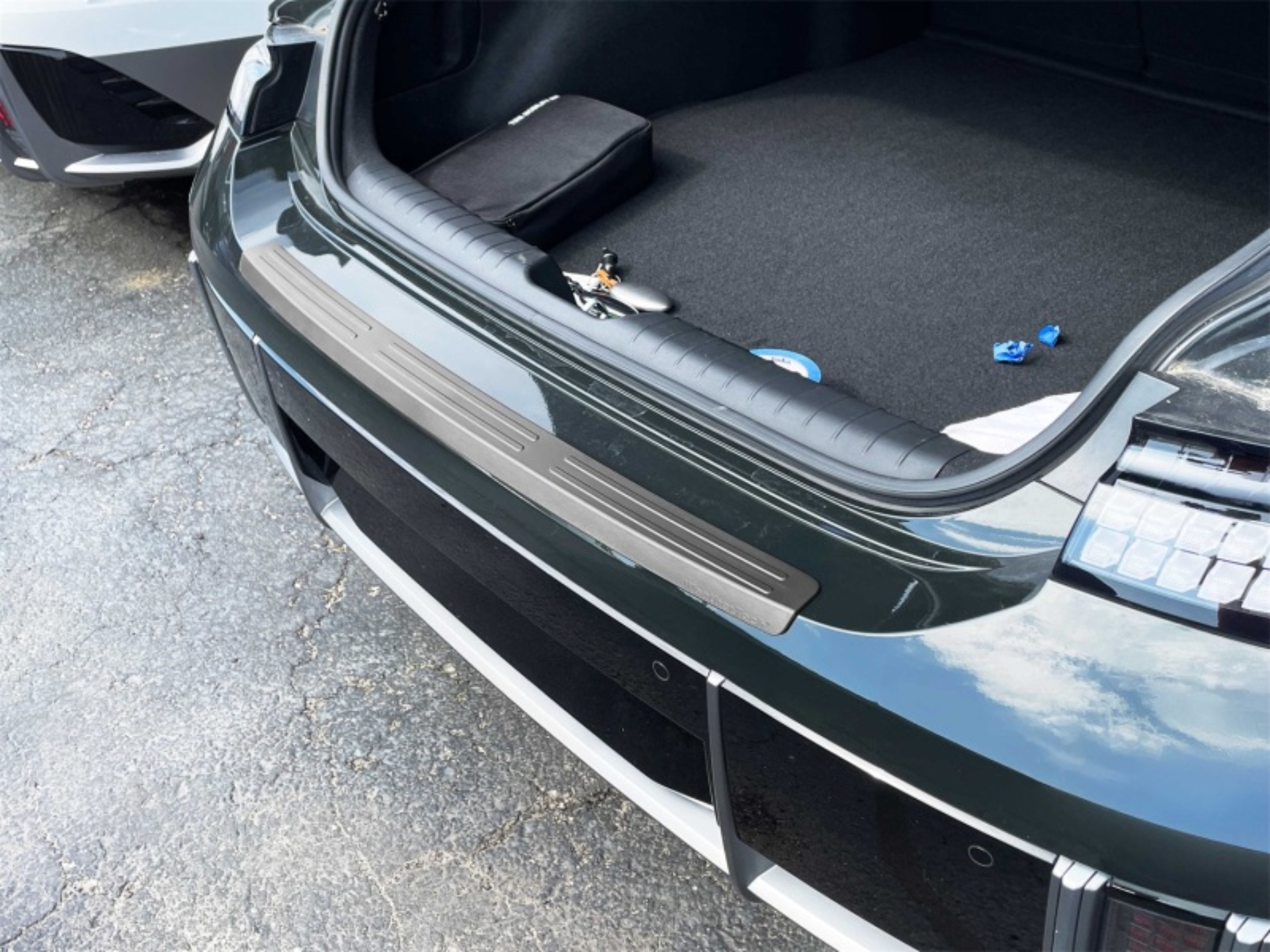Picture of WeatherTech 23-24 Hyundai Ioniq 6 BumperTopper - Black