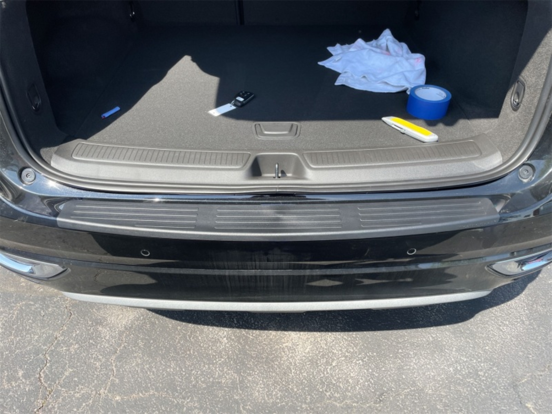 Picture of WeatherTech 21-23 Buick Envision BumperTopper - Black