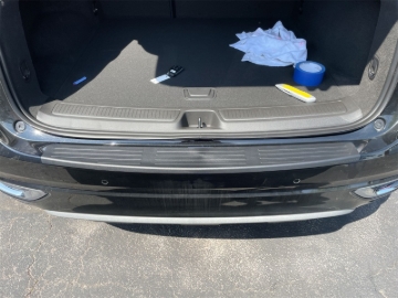 Picture of WeatherTech 21-23 Buick Envision BumperTopper - Black