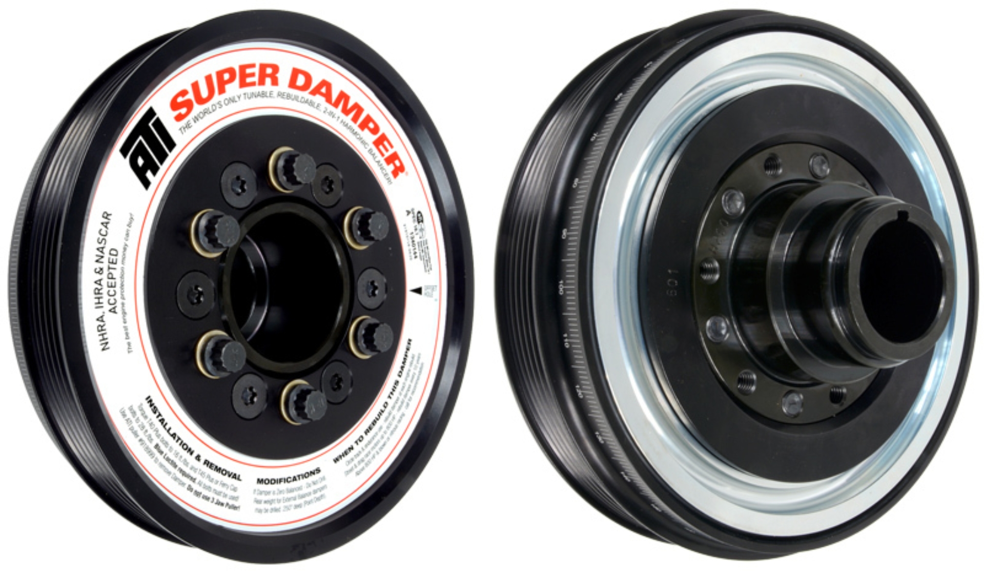 Picture of ATI Damper - 7.48in - Alum - 6/4 Grv - 23-24 Cadillac Escalade V 6.2L LT4
