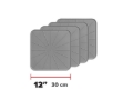 Picture of WeatherTech Home Surface Protectors 12in. Square - Grey (4pc Set)