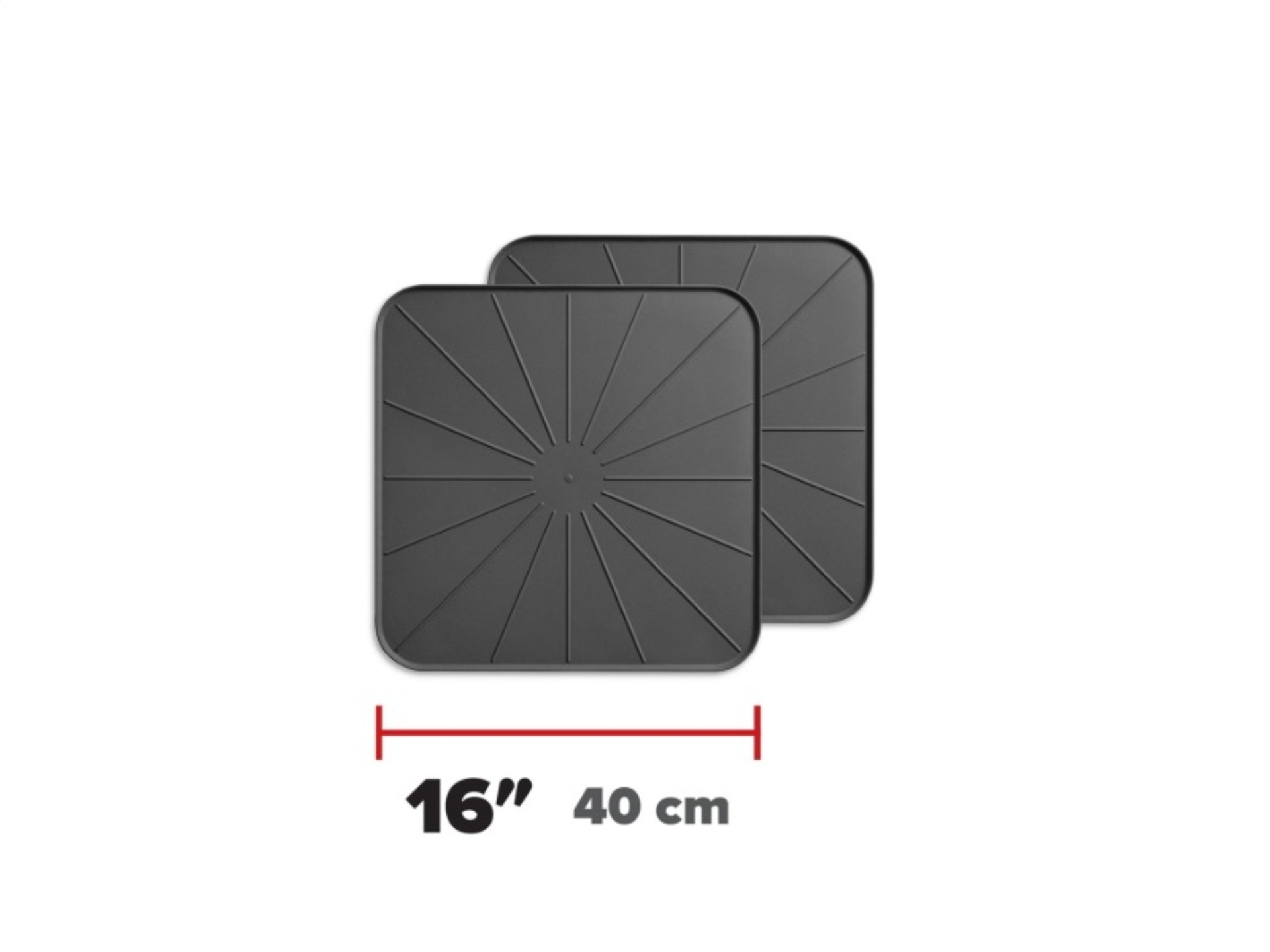 Picture of WeatherTech WT Coasters & Surface Protectors Home Accessories - 8A16SQCSTBK