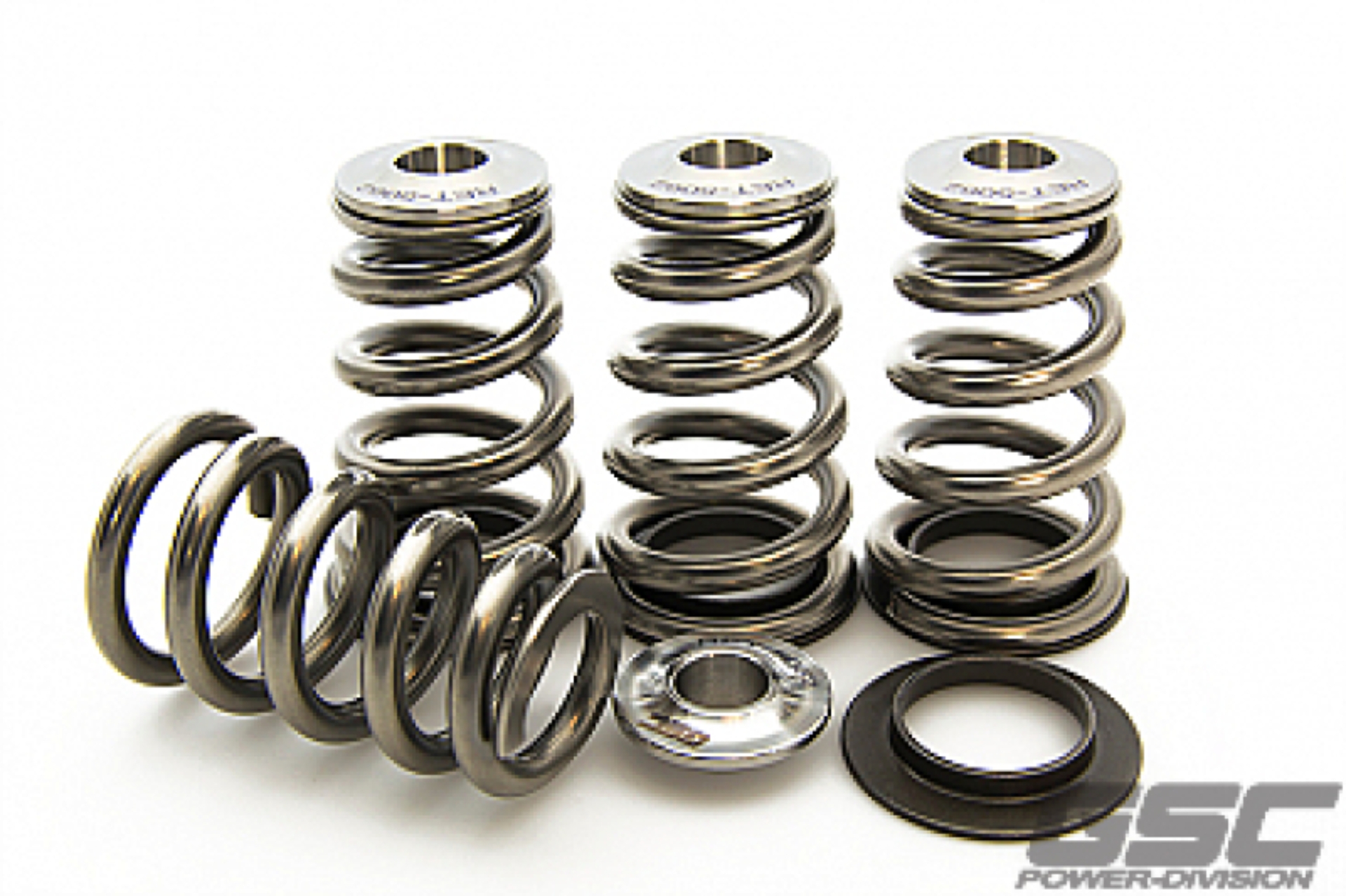 Picture of GSC P-D Mitsubishi 4G63T Extreme Pressure Conical Valve Spring and Ti Retainer Kit