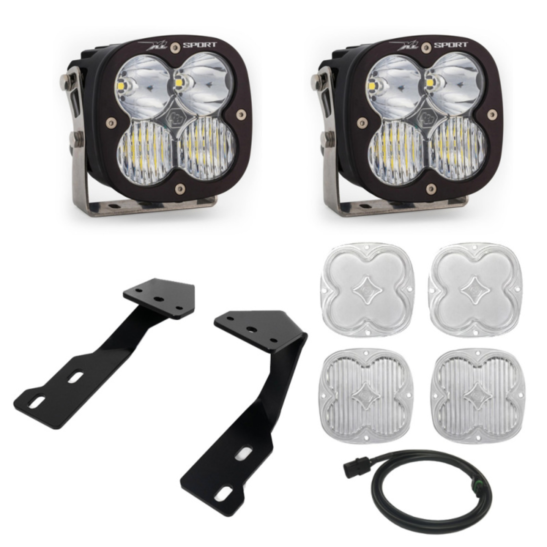 Picture of Baja Designs 19-23 Mercedes Sprinter XL Sport A-Pillar Kit