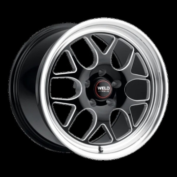 Picture of Weld Solana Drag 20x7 / 5x115 BP / ET-8 / 78.1mm Bore - Gloss Black MIL DIA Wheel