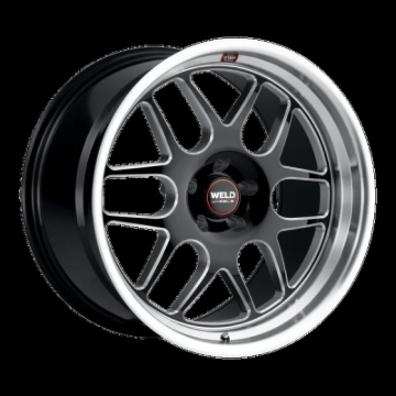 Picture of Weld Solana 18x10 / 5x120.65 BP / ET28 / 70.3mm Bore - Gloss Black Wheel