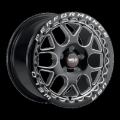 Picture of Weld Solana Beadlock 18x10 / 5x112 BP / ET40 / 78.1mm Bore - Gloss Black MIL DIA Wheel