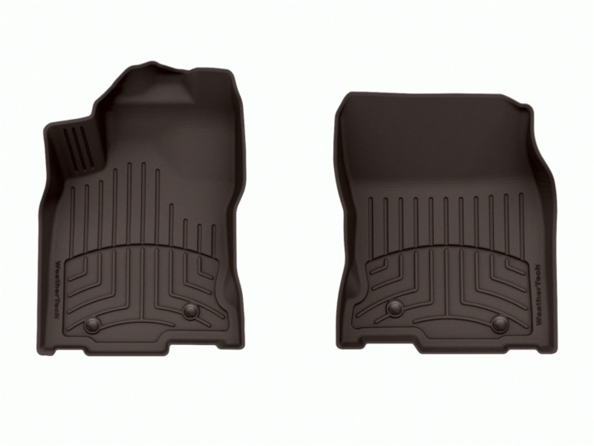 Picture of WeatherTech 15-21 Lexus NX (Incl. Hybrid) Front FloorLiner HP - Cocoa